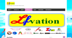 Desktop Screenshot of lifvation.com